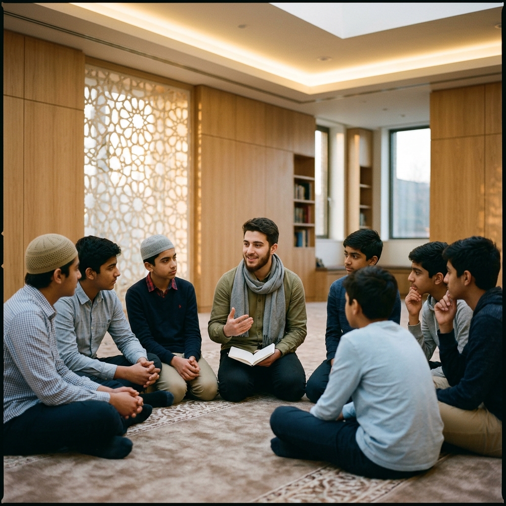 اللقاءات التربوية وحلقات القرآن